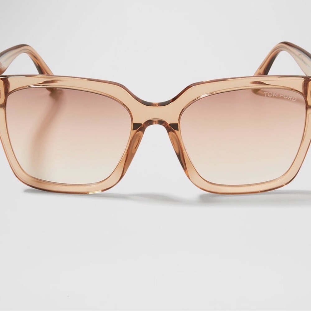 TOM FORD Selby Light Brown Mirrored Sunglasses